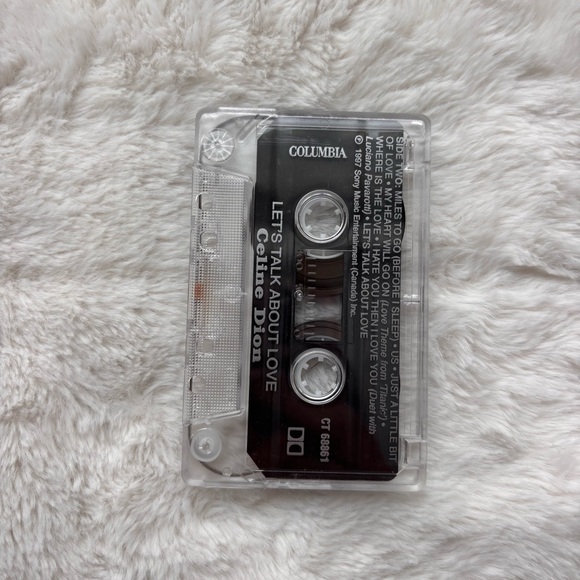 Vintage Celine Dion "Let's Talk About Love" Cassette | 1997 | Titanic Theme Song - Picture 5 of 6